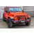 Zderzak przedni z kangurem, czerwone wstawki Jeep Wrangler JL, Gladiator JT